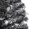 6ft. Iridescent Charcoal Slim Halloween Tinsel Tree